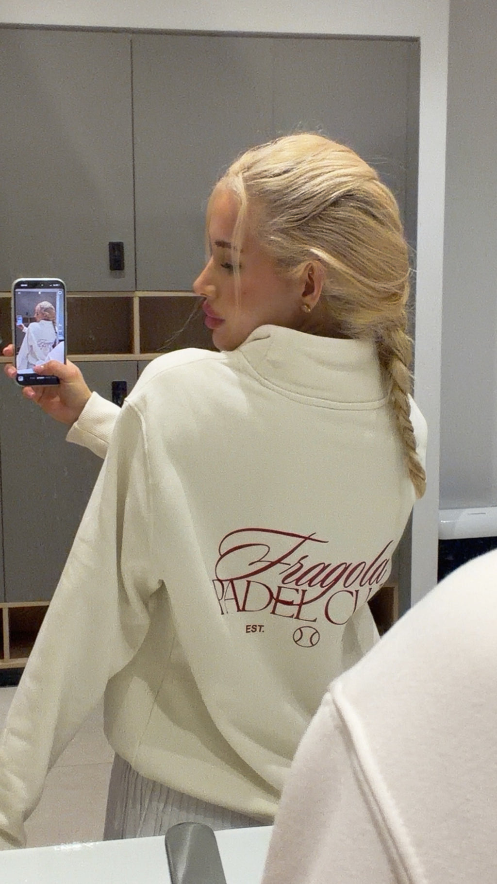 FRAGOLA Padel Club Half-Zip Sweatshirt