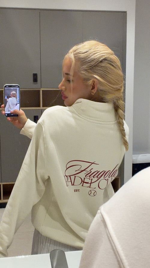 FRAGOLA Padel Club Half-Zip Sweatshirt