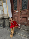 The “FRAGOLA” knitted sweater